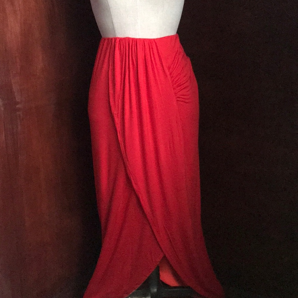 Green Envelope Casual Women’s Sarong Skirt